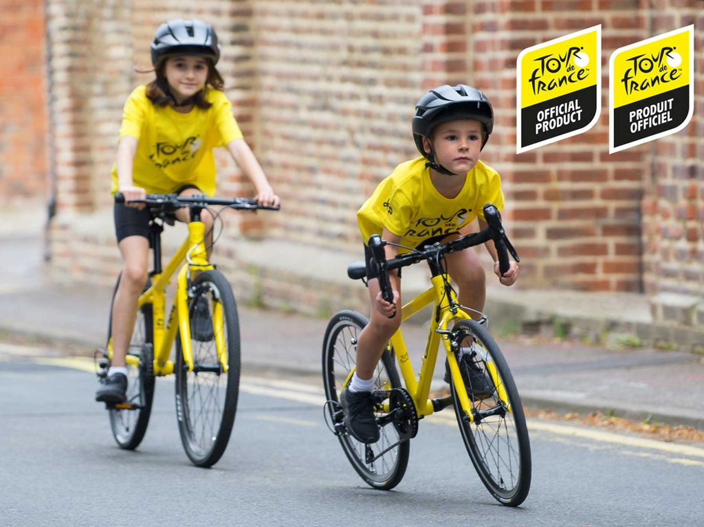 FROG 58 Detský cestný bicykel 20'' l 6 až 7 rokov l Žltá Tour de France